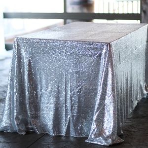 SEQUIN TABLECLOTHS - 10 - ALL FOR $200